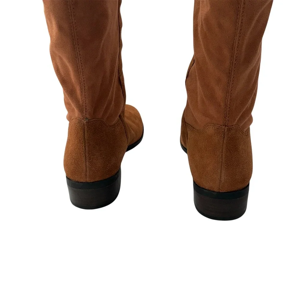 Lucky Brand Women's Calypso Pull-on Over-the-Knee Suede Boots